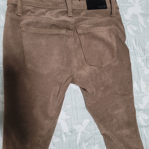 Mid rise Faux suede stretch jeans size 25 - Picture 11 of 13